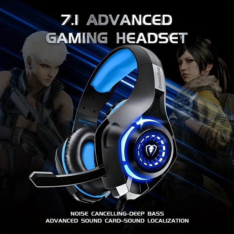 RGB Wired Gaming Headphones with Mic