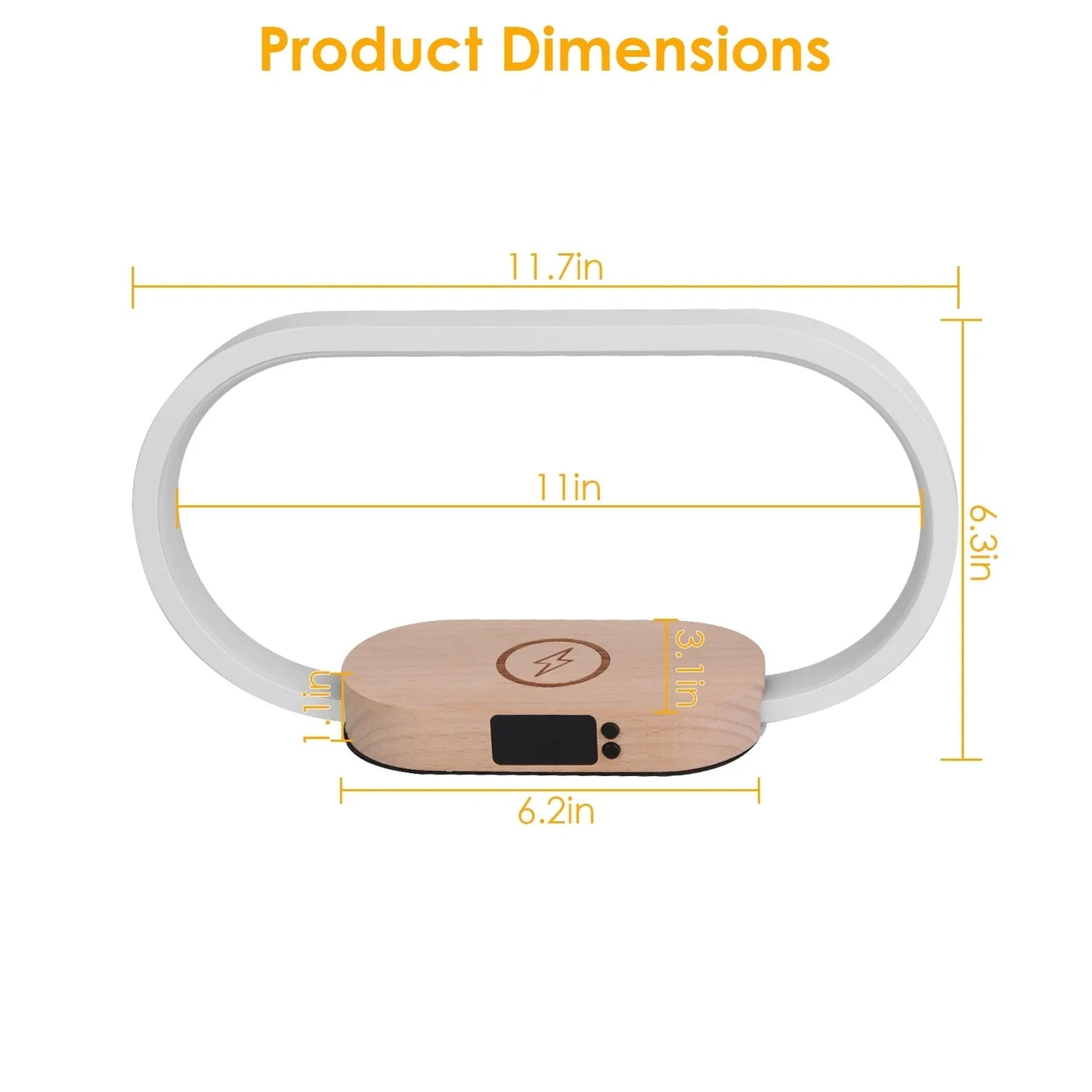 Wireless Charging LED Lamp
