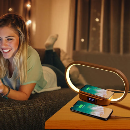 Wireless Charging LED Lamp