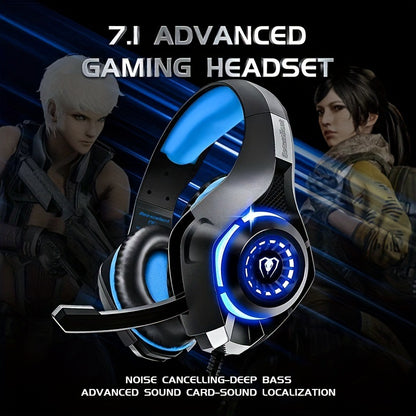 RGB Wired Gaming Headphones with Mic