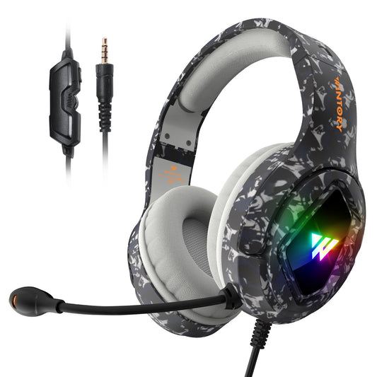 Wired Esports Headphones M1 Camouflage