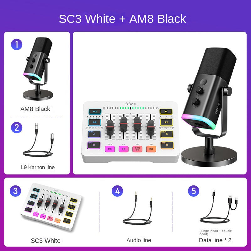 USB Gaming & Karaoke Mic AM8