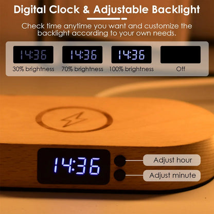 Wireless Charging LED Lamp